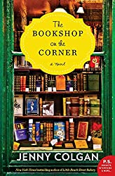 The Bookshop On the Corner cover -- a creative fit for the "set on a form of transportation" prompt