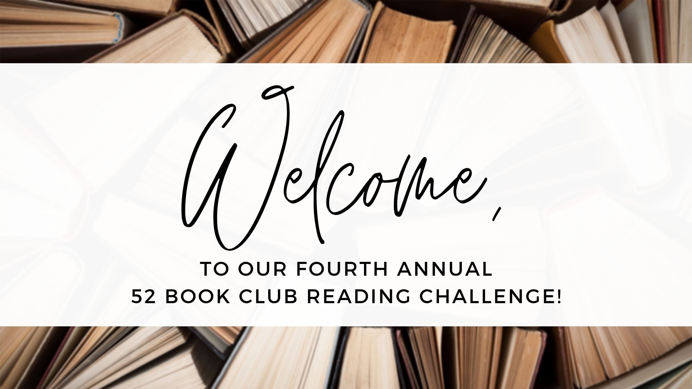2021 Reading Challenge The 52 Book Club