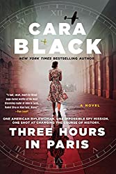 Three hours in Paris book cover with woman facing away