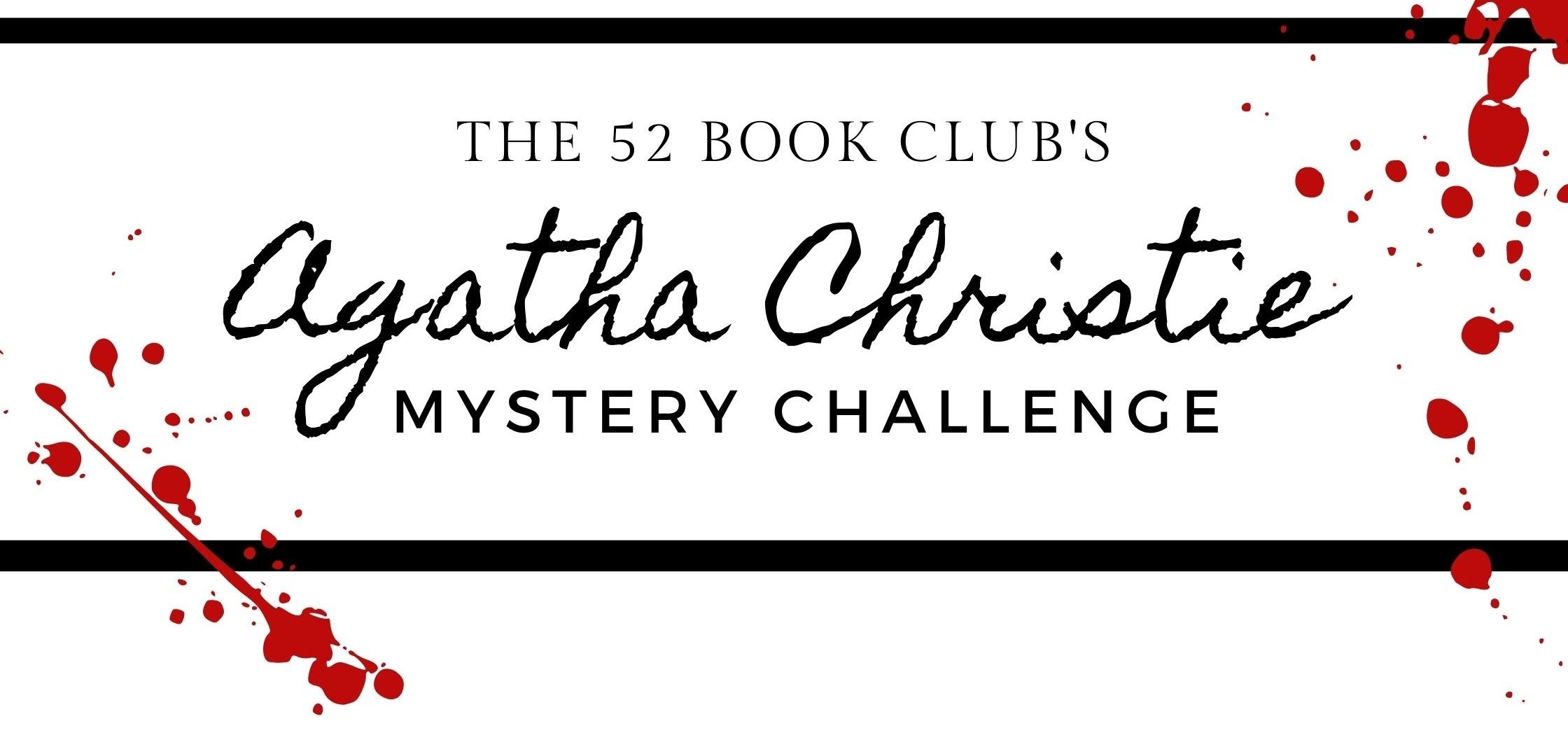 The 52 Book Club's Agatha Christie Challenge