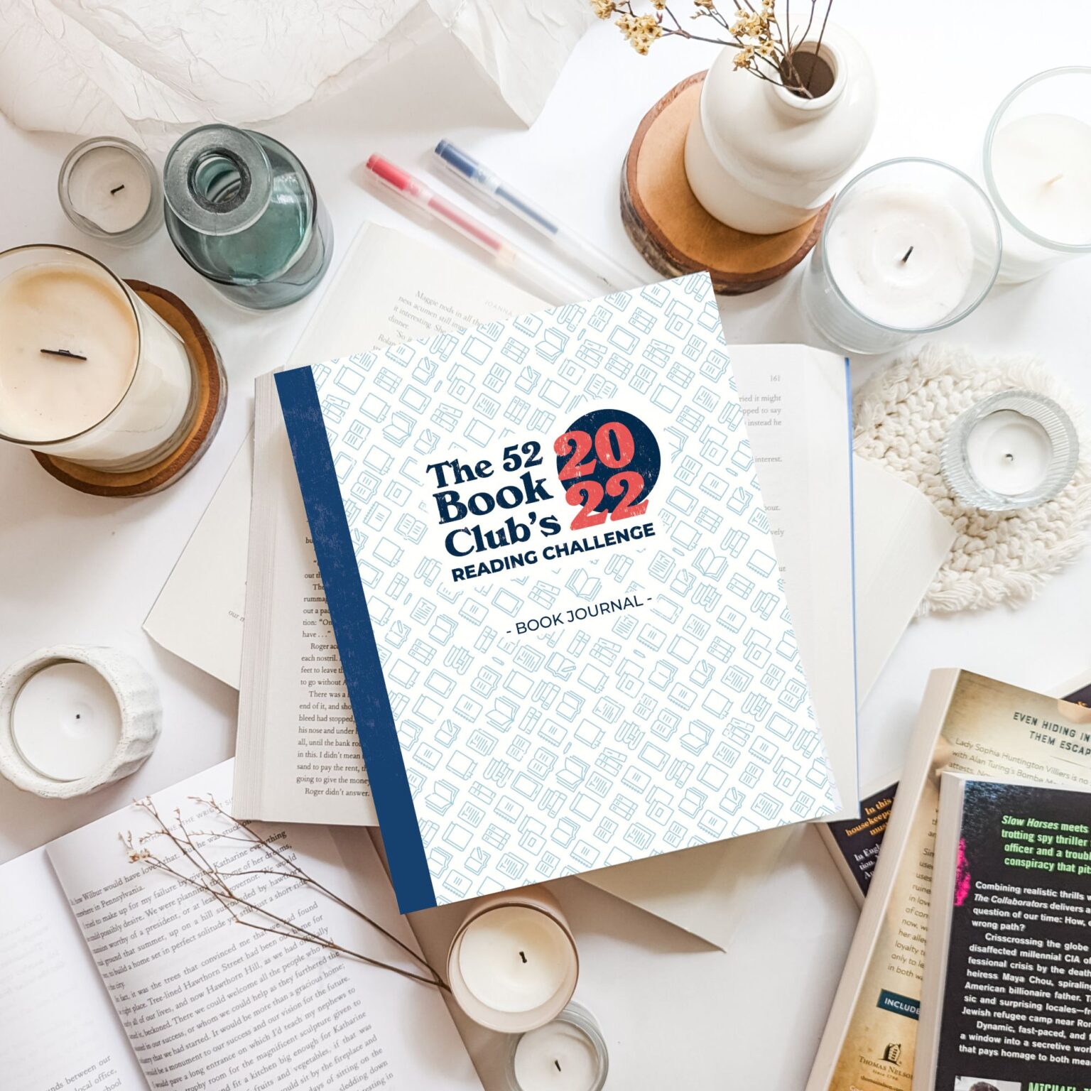 The 52 Book Club’s 2022 Challenge Journal – The 52 Book Club