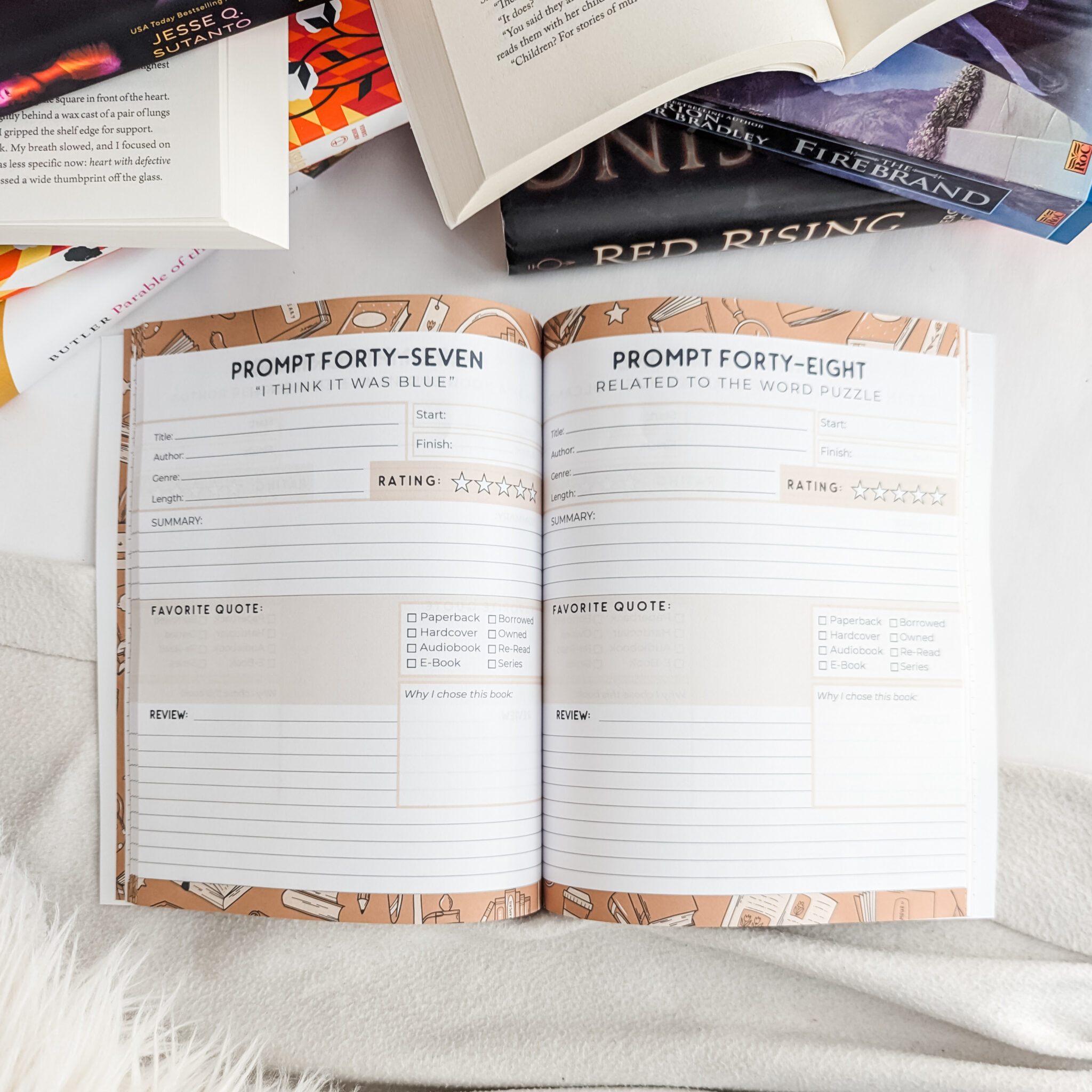 The 52 Book Club 2025 Challenge Journal – The 52 Book Club